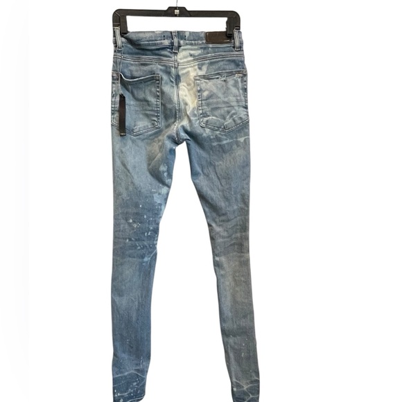 Amiri MX1 Leather Playboy Jeans Size:30 - Picture 3 of 12